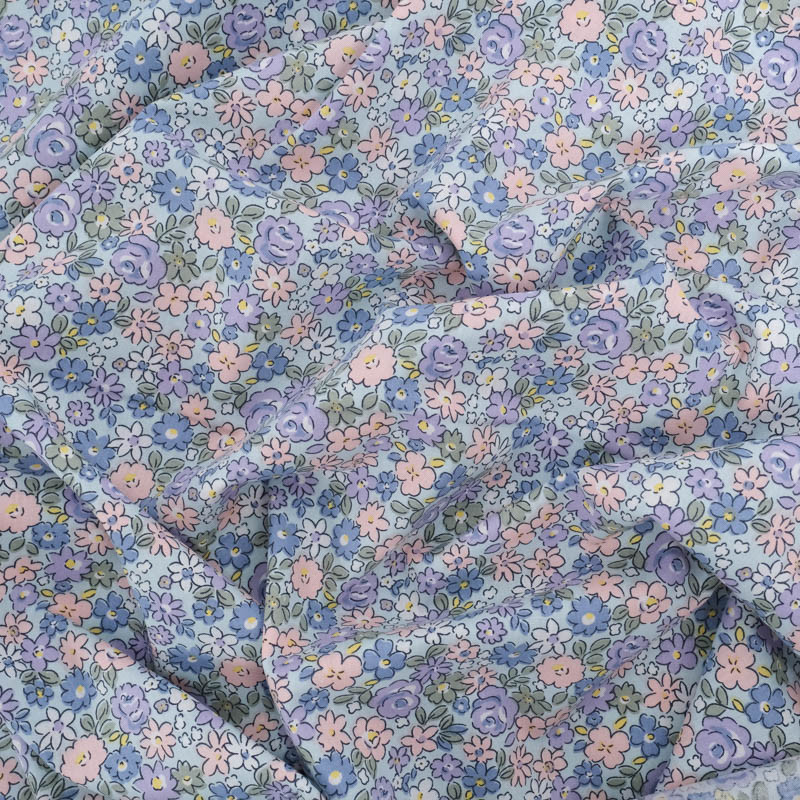 Popeline de Coton Imprimée - Maison Klem